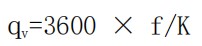 液體渦輪流量計原理計算公式